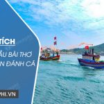 Phân tích hai khổ đầu bài thơ Đoàn thuyền đánh cá