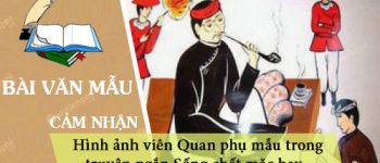 Phân tích hình ảnh viên Quan phụ mẫu trong truyện ngắn Sống chết mặc bay