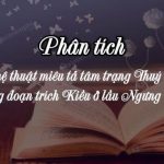 Phân tích nghệ thuật miêu tả tâm trạng Thuý Kiều trong đoạn trích Kiều ở lầu Ngưng Bích