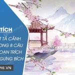 Phân tích nghệ thuật tả cảnh ngụ tình trong 8 câu thơ cuối đoạn trích Kiều ở lầu Ngưng Bích