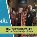 Phân tích trích đoạn kịch ông Giuốc-đanh mặc lễ phục