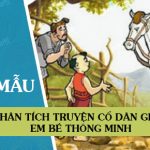 Phân tích truyện cổ dân gian Em bé thông minh