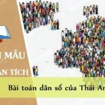 Phân tích văn bản Bài toán dân số của Thái An