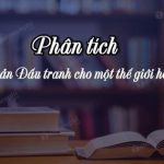 Phân tích văn bản Đấu tranh cho một thế giới hoà bình