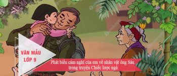 Phát biểu cảm nghĩ của em về nhân vật ông Sáu trong truyện Chiếc lược ngà