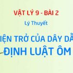 Phát biểu và Viết hệ thức của định luật Ôm – Vật Lí 9