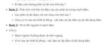 Sơ đồ nguyên lý là gì? Sơ đồ nguyên lý khác sơ đồ lắp đặt ở điểm nào?