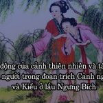 Sự vận động của cảnh thiên nhiên và tâm trạng của con người trong đoạn trích Cảnh ngày xuân và Kiều ở lầu Ngưng Bích