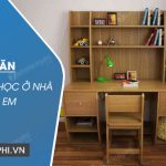 Tả cái bàn học ở nhà của em