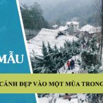 Tả cảnh đẹp nơi em ở vào một mùa trong năm