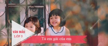 Tả em gái của em