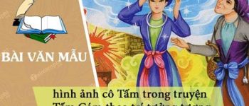 Tả hình ảnh cô Tấm trong truyện Tấm Cám theo trí tưởng tượng