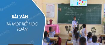 Tả một tiết học Toán