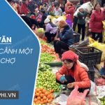 Tả quang cảnh một phiên chợ