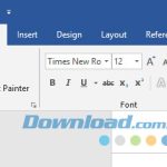 Tạo biểu mẫu, form có thể điền vào trên Microsoft Word