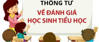 Thông tư 27 đánh giá học sinh tiểu học mới nhất (Thông tư 27/2020/TT-BGDĐT)