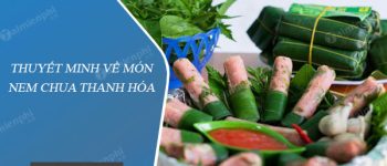 Thuyết minh về món nem chua Thanh Hóa