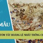 Tóm tắt Hoàng Lê nhất thống chí