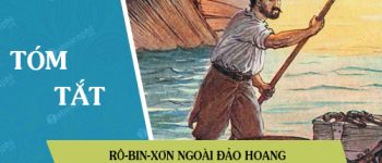 Tóm tắt Rô-bin-xơn ngoài đảo hoang