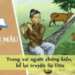 Trong vai người chứng kiến, kể lại truyện Sọ Dừa