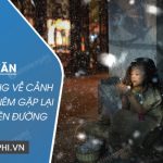 Tưởng tượng về cảnh cô bé bán diêm gặp lại bà trên thiên đường