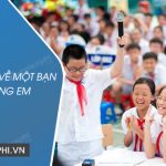 Viết 4-5 câu về một bạn ở trường em