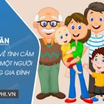 Viết 4-5 câu về tình cảm của em với một người thân trong gia đình