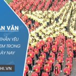 Viết đoạn văn ngắn nói lên tinh thần yêu nước của em trong thời đại ngày nay