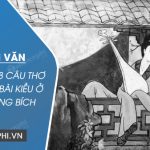 Viết đoạn văn phân tích 8 câu thơ cuối của bài Kiều ở lầu Ngưng Bích