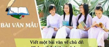 Viết một bài văn về chủ đề: Không thể thiếu tình bạn