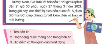 Viết một bản tin về hoạt động giữ gìn vệ sinh môi trường lớp 3 hay nhất (18 Mẫu)