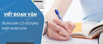 Viết một đoạn văn ngắn trong đó có sử dụng phép nhân hóa