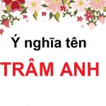 Ý nghĩa tên Trâm Anh – vừa xinh đẹp vừa thông minh, ai ai cũng quý